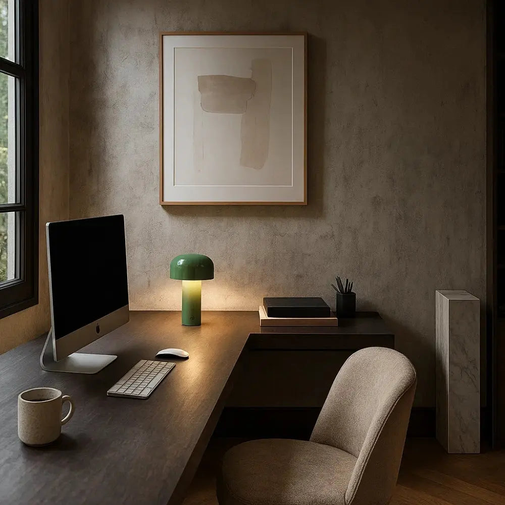 Lampe Champignon <br> Lueur Enchantée | Mushura | Delvanie