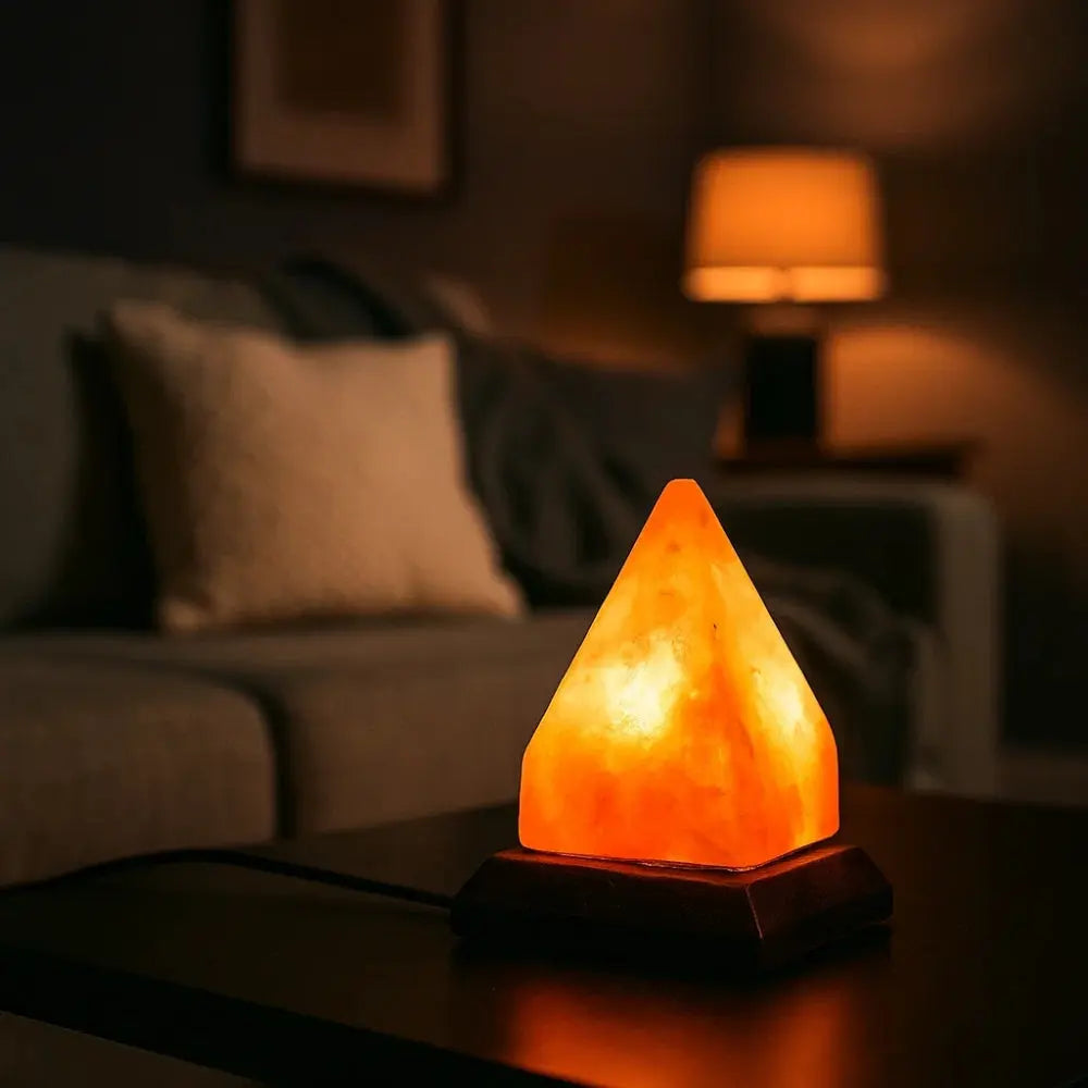 Lampe de Sel <br> Chaleur Naturelle | Harmelya | Delvanie