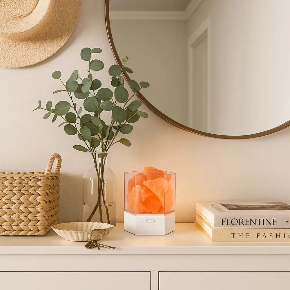 Lampe de Sel <br> Rayonnement Sérénité | Solara | Delvanie