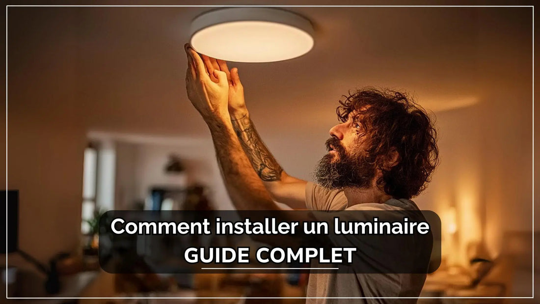 Comment-installer-un-luminaire | Delvanie