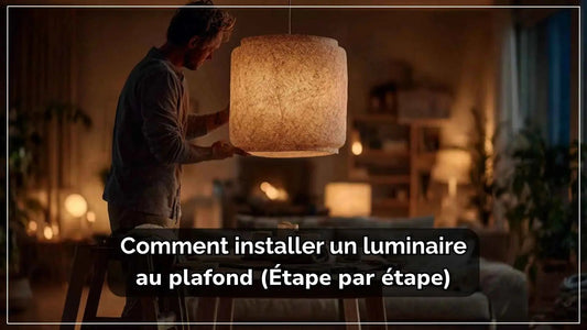 Comment-installer-un-luminaire-au-plafond | Delvanie