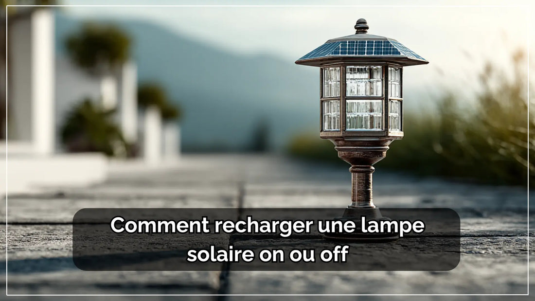 Comment-recharger-une-lampe-solaire-on-ou-off | Delvanie