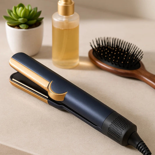 2-in-1 Hair Dryer & Straightener Tool