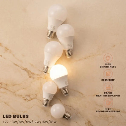 Ampoules LED E27 9W