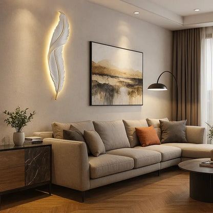 Applique Murale Design - Lumière Envolée | SoftFeather -  |   Delvanie