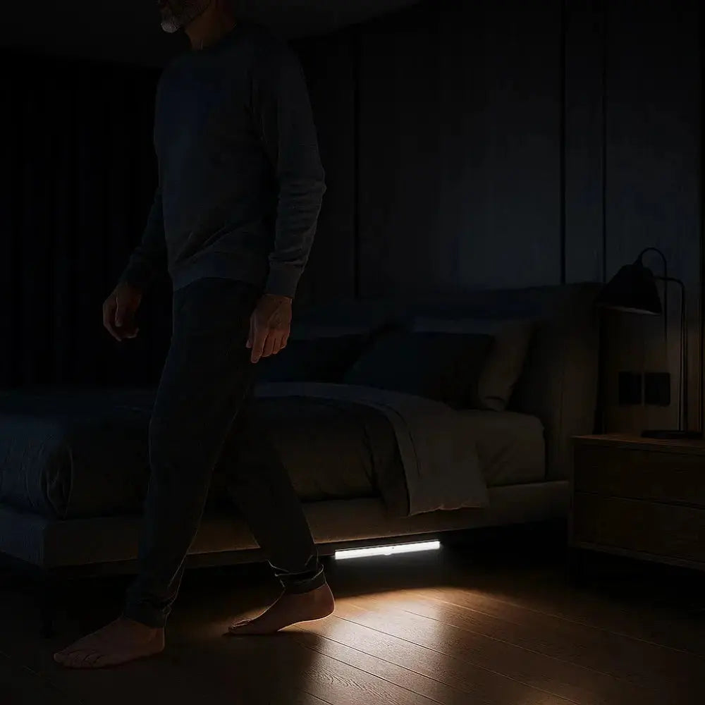 Applique Murale Détecteur De Mouvement - Ligne Nocturne Intelligente | Sensoria -  |   Delvanie