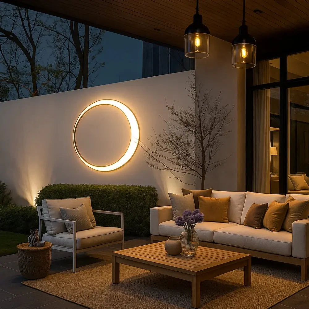 Applique Murale Exterieur <br> Design Céleste | Moonlight | Delvanie