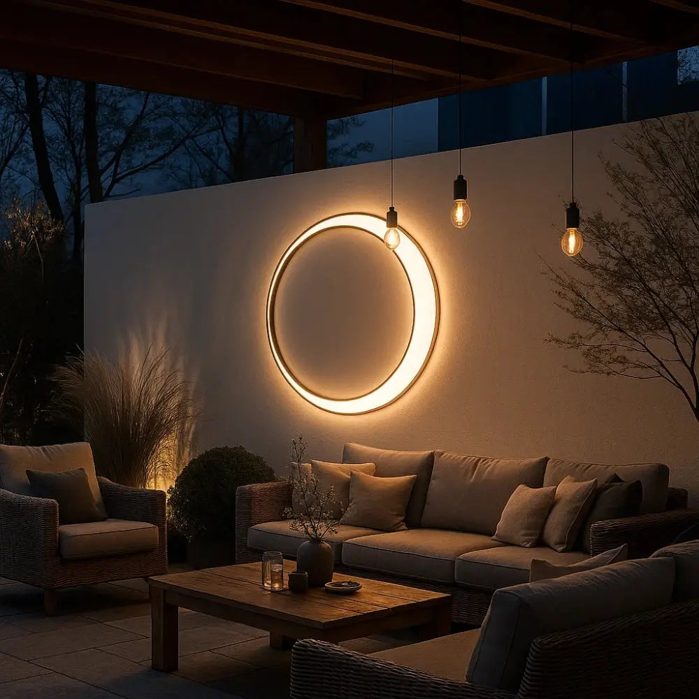 Applique Murale Exterieur <br> Design Céleste | Moonlight | Delvanie