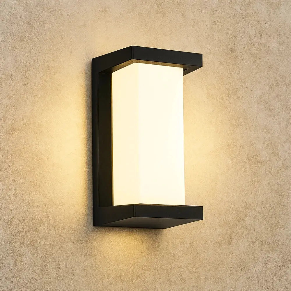 Applique Murale Exterieur Detecteur de Mouvement <br> | Elevation | Delvanie