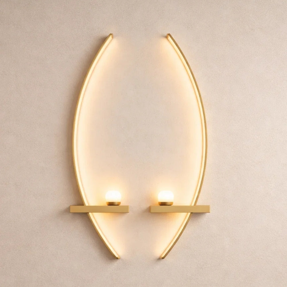 Applique Murale Led - Rayures Lumineuses Modernes | Raylume