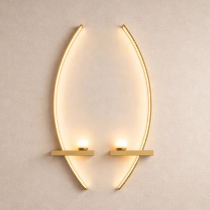 Applique Murale Led - Rayures Lumineuses Modernes | Raylume