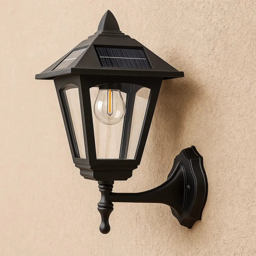 Applique Murale Solaire Exterieur - Halo Solaire Géométrique | Solaryne - 2 |   Delvanie