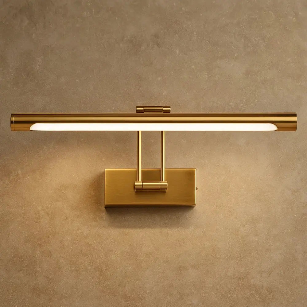 Lampe Murale Sans Fil Rechargeable - Éclat Nomade Minimaliste | Lunoray - Télécommande de gradation / Or |   Delvanie