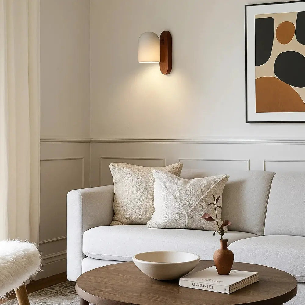 Applique Murale Bois <br> Élégance Naturelle | Sylvona | Delvanie