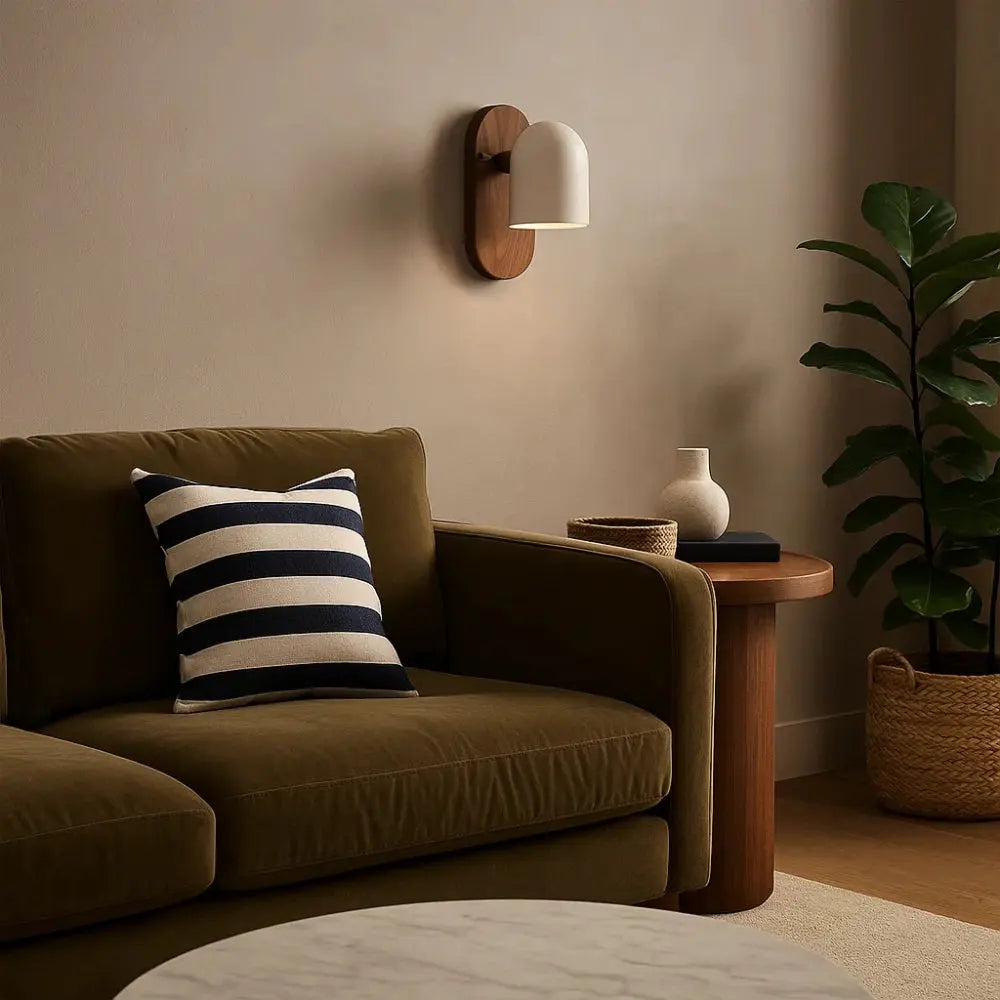 Applique Murale Bois <br> Élégance Naturelle | Sylvona | Delvanie