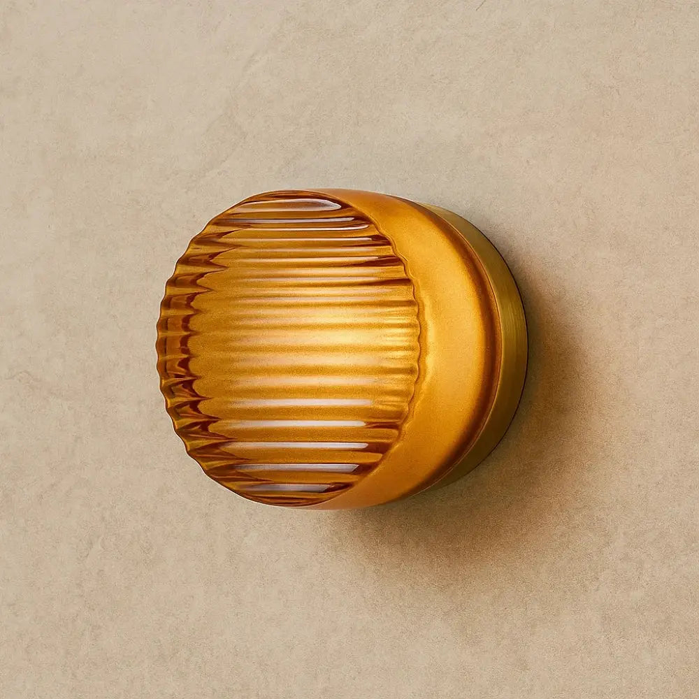 Applique Murale en Verre <br> Lueur Cristalline | Viora | Delvanie