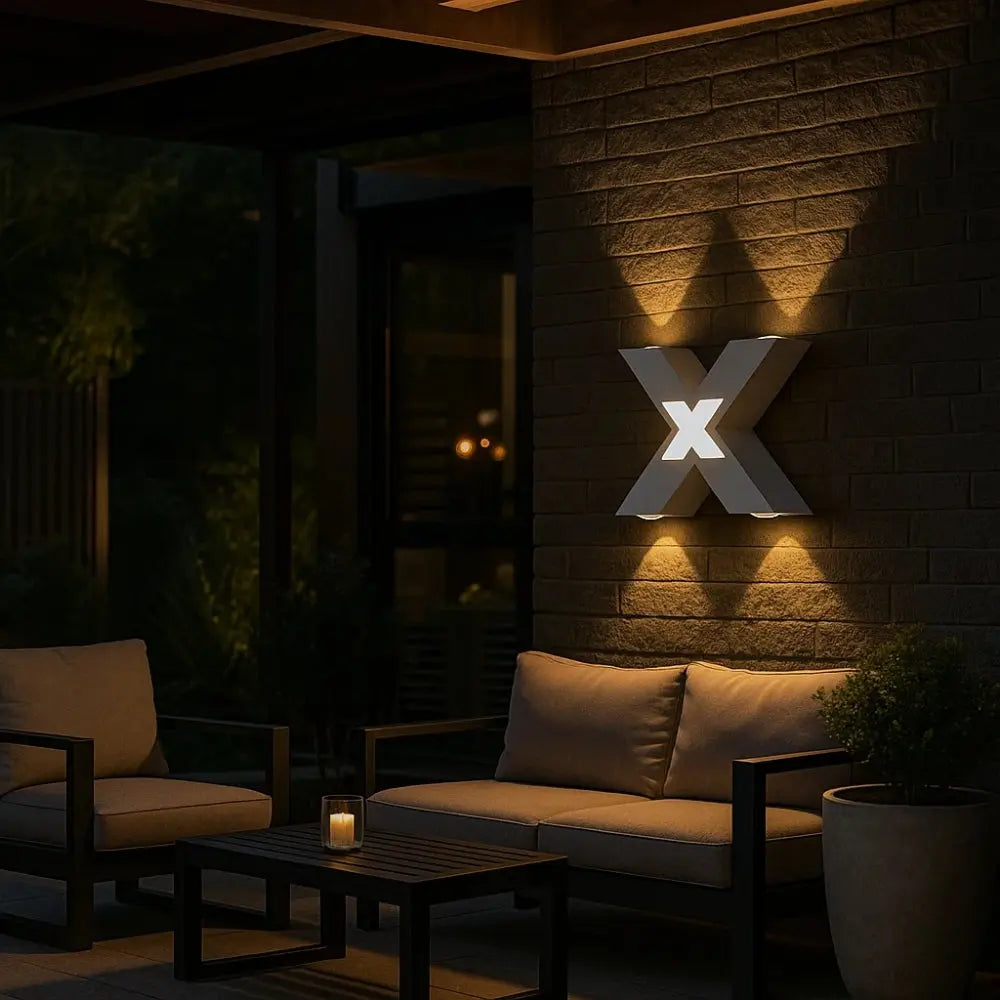 Applique Murale Extérieure <br> Ambiance Architecturale | Xylus | Delvanie