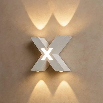 Applique Murale Extérieure - Ambiance Architecturale | Xylus - Blanc |   Delvanie