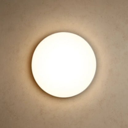 Applique Luminaire - Éclat Minimaliste | Nuvia - Ultra-mince Rond |   Delvanie