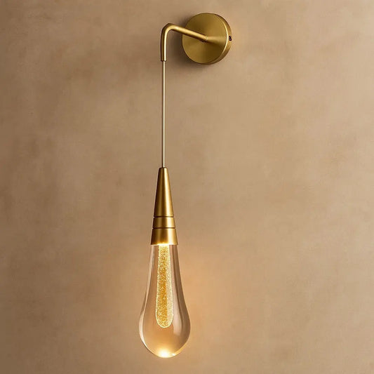 Applique Murale <br> Éclat Contemporain | Teardrop | Delvanie