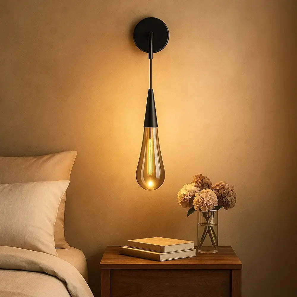 Applique Murale <br> Éclat Contemporain | Teardrop | Delvanie