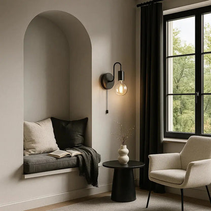 Lampe Murale Industrielle - Fer Élégant | Vornyx -  |   Delvanie