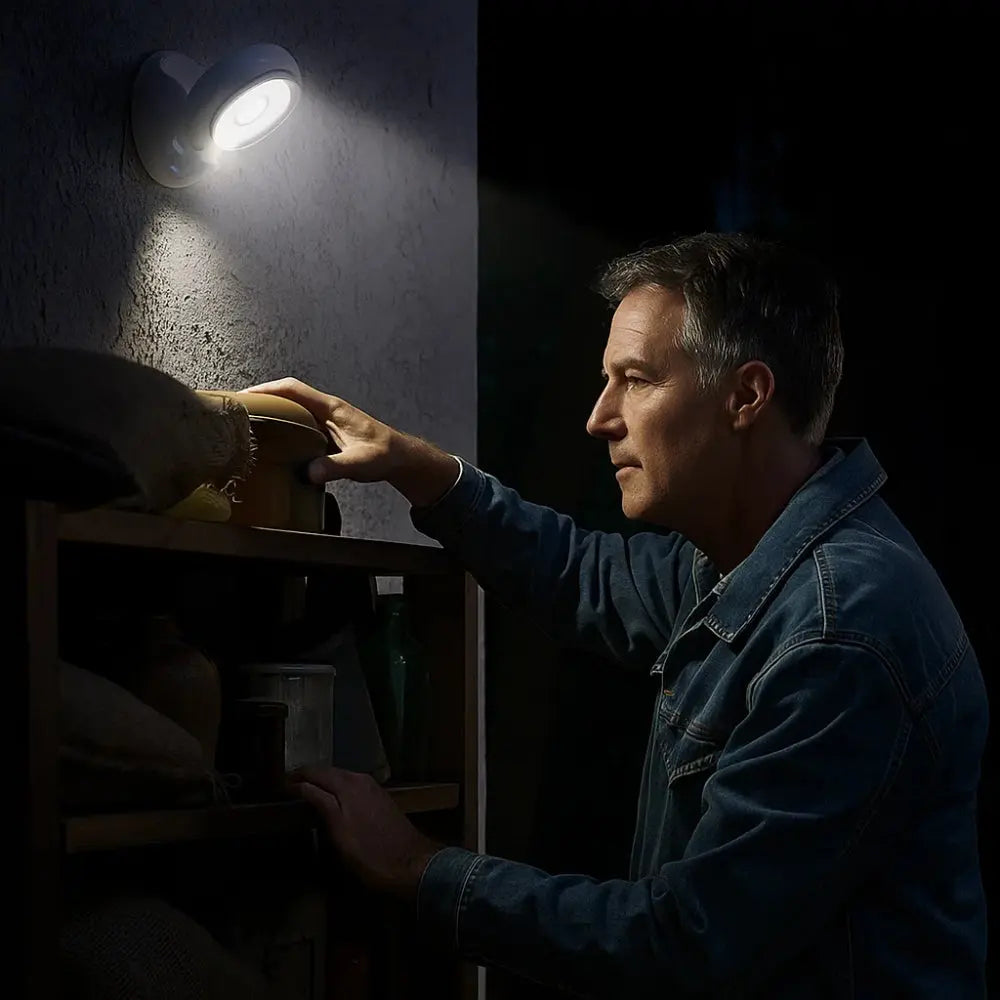 Applique Extérieur Détecteur de Mouvement <br> Éclat Sécurisé | Guardix | Delvanie