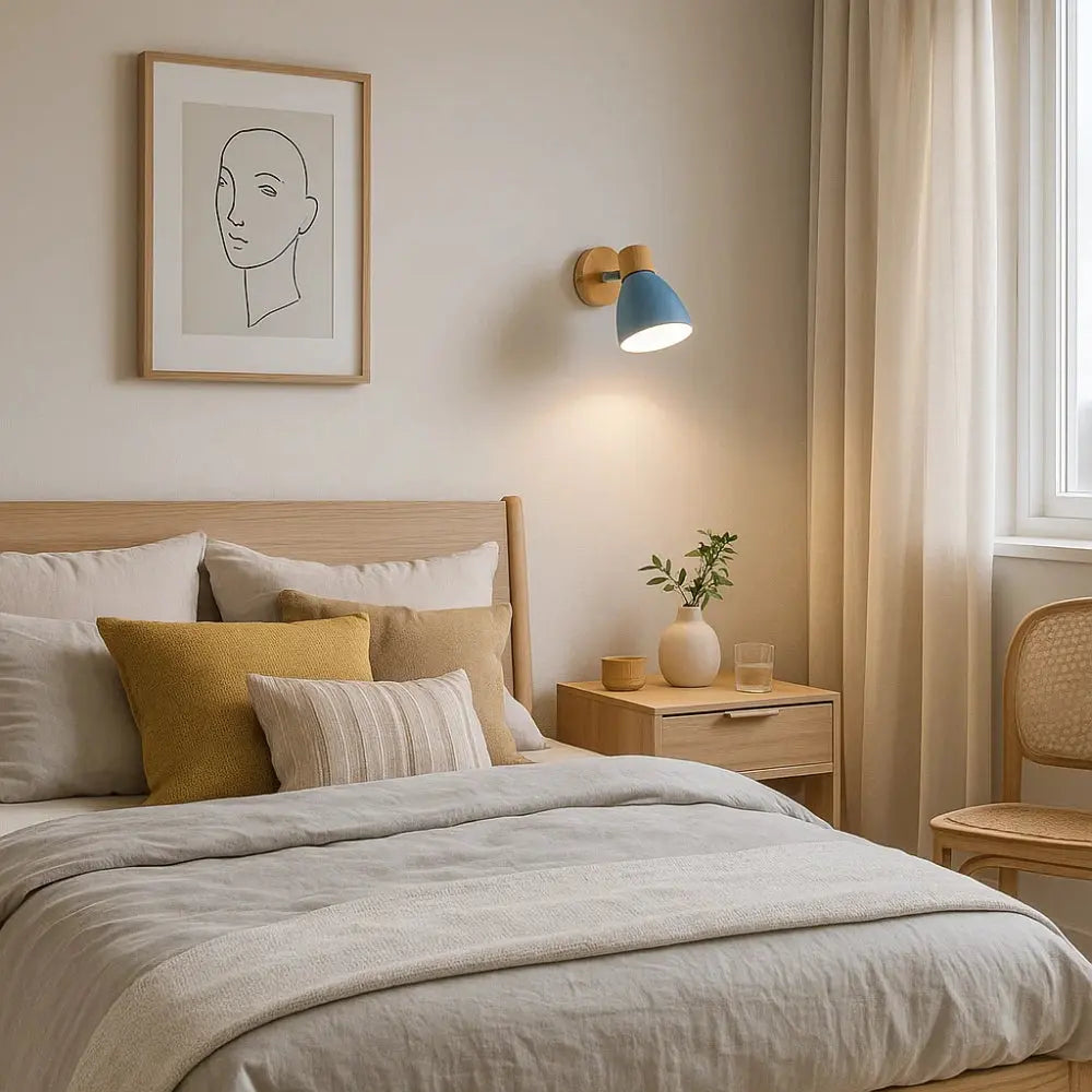 Applique Murale Nordique - Bois Épuré | Norya -  |   Delvanie