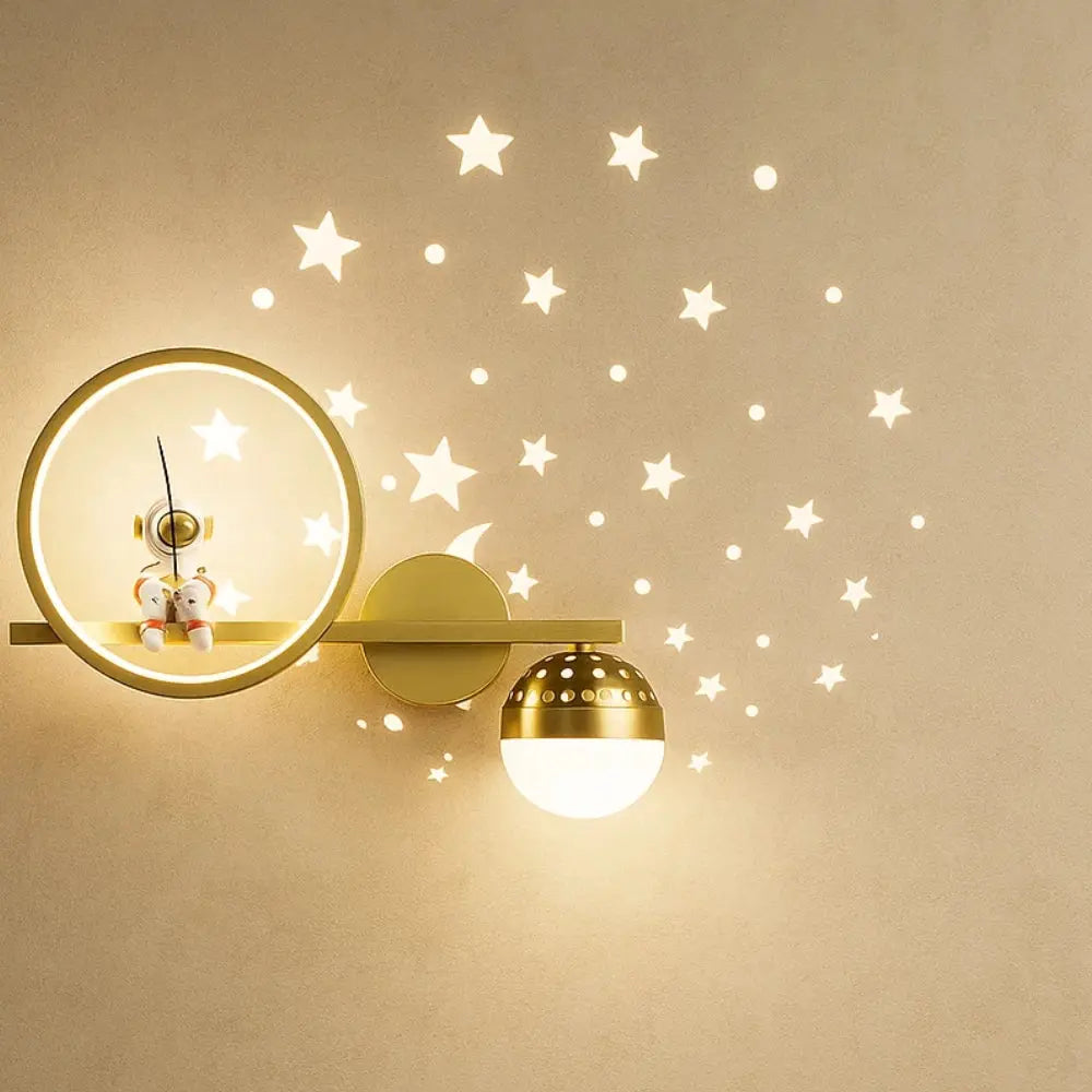 Applique Murale Chambre <br> Lueur Astrale | NightGlow | Delvanie
