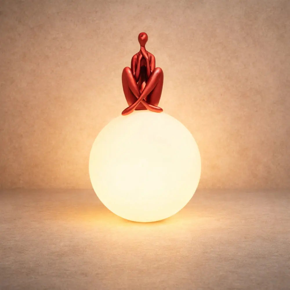 Boule Lampe - Sphère Sculptée Nordique | Orbélya -  |   Delvanie