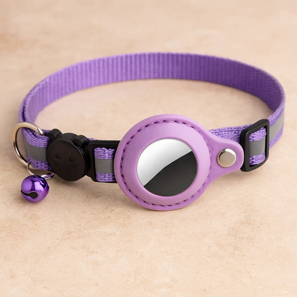 Cat Collar GPS Holder Reflective Safety