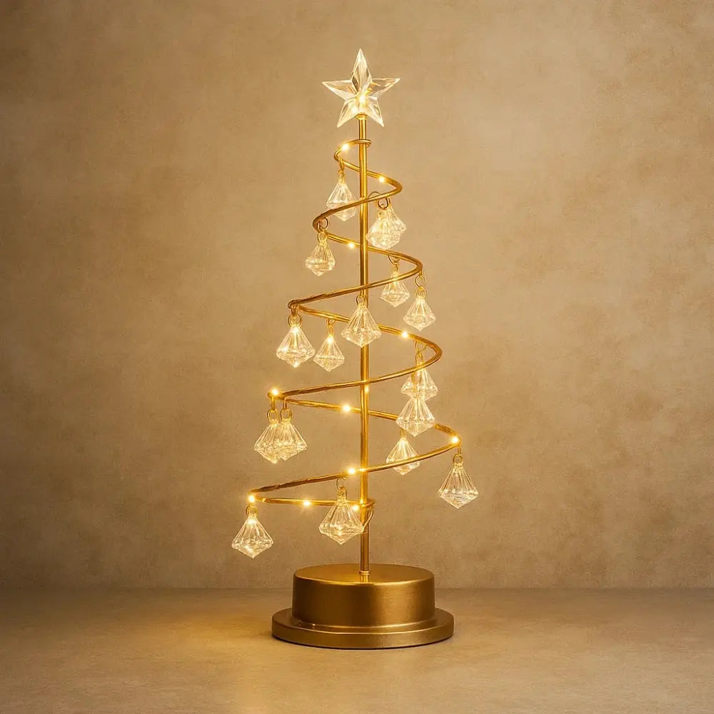 Lampe de Table <br> Sapin de Noël | Sylas | Delvanie