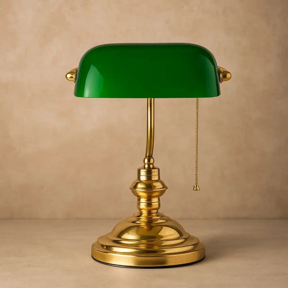 Lampe de Bureau <br> Ambiance Luxueuse | Emeraude | Delvanie