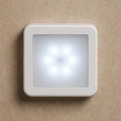 Détecteur De Mouvement Led - Halo Intelligent Discret | Sensyra - Blanc / Alimenté par batterie |   Delvanie