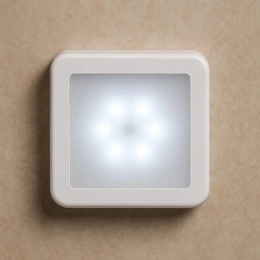 Détecteur De Mouvement Led - Halo Intelligent Discret | Sensyra - Blanc / Alimenté par batterie |   Delvanie