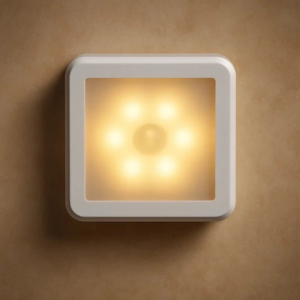 Détecteur De Mouvement Led - Halo Intelligent Discret | Sensyra - Blanc chaud / Alimenté par batterie |   Delvanie