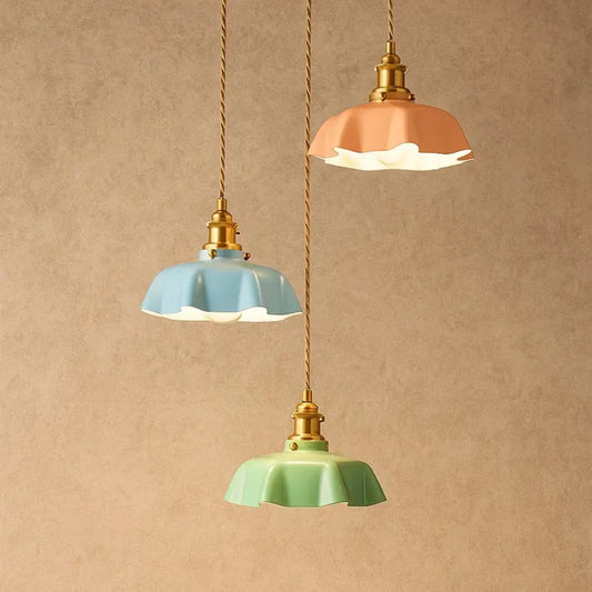 Suspension Laiton <br> Éclat Rétro | Aurum | Delvanie