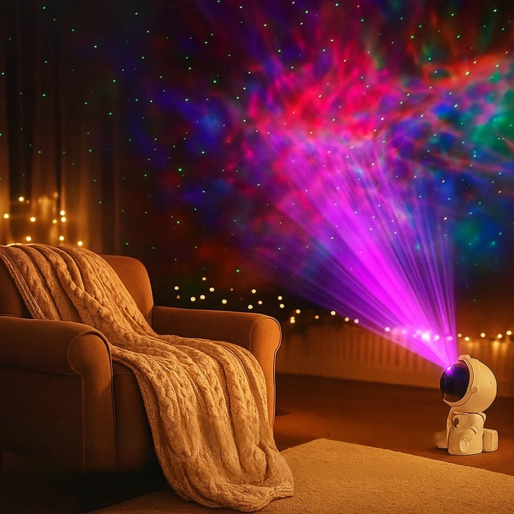 Astronaut Galaxy Projector Lamp