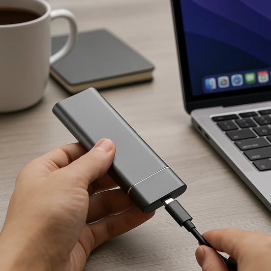 External SSD Portable Fast Data Storage