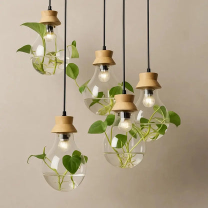 Suspension Luminaire Lampe - Flore Éclairée | Botanica -  |   Delvanie