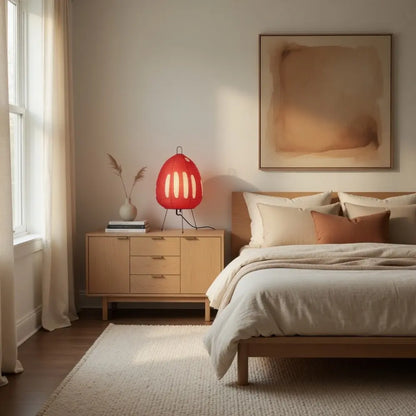 Lampe De Table - Papier Washi Trépied | Akoria -  Lampe Delvanie