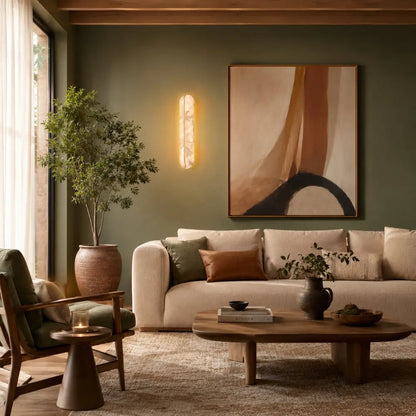 Lampe Mural - Marbre Vertical Élégant | Albastra -  Applique murale Delvanie