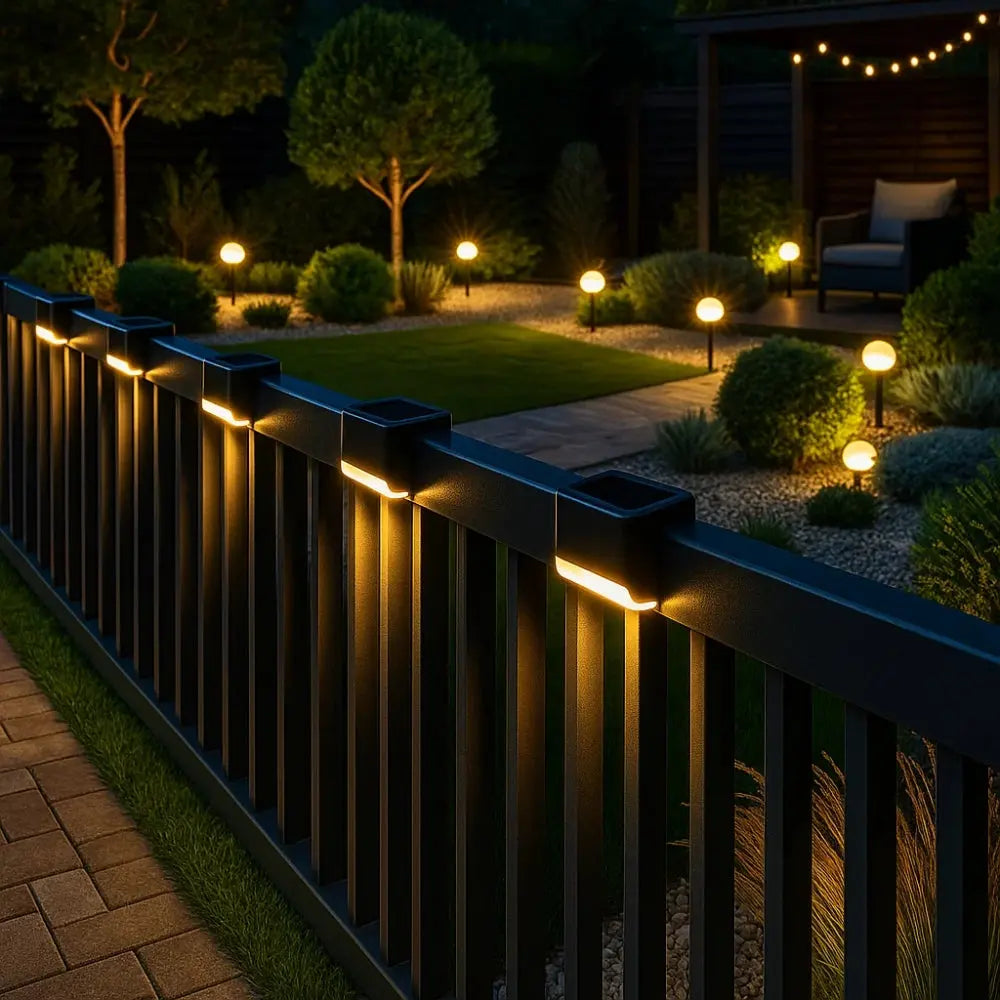 Lampe Solaire Exterieur <br> Lueur de Balustrade | SolarEdge | Delvanie