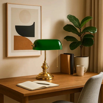 Lampe de Bureau - Ambiance Luxueuse | Emeraude -  |   Delvanie