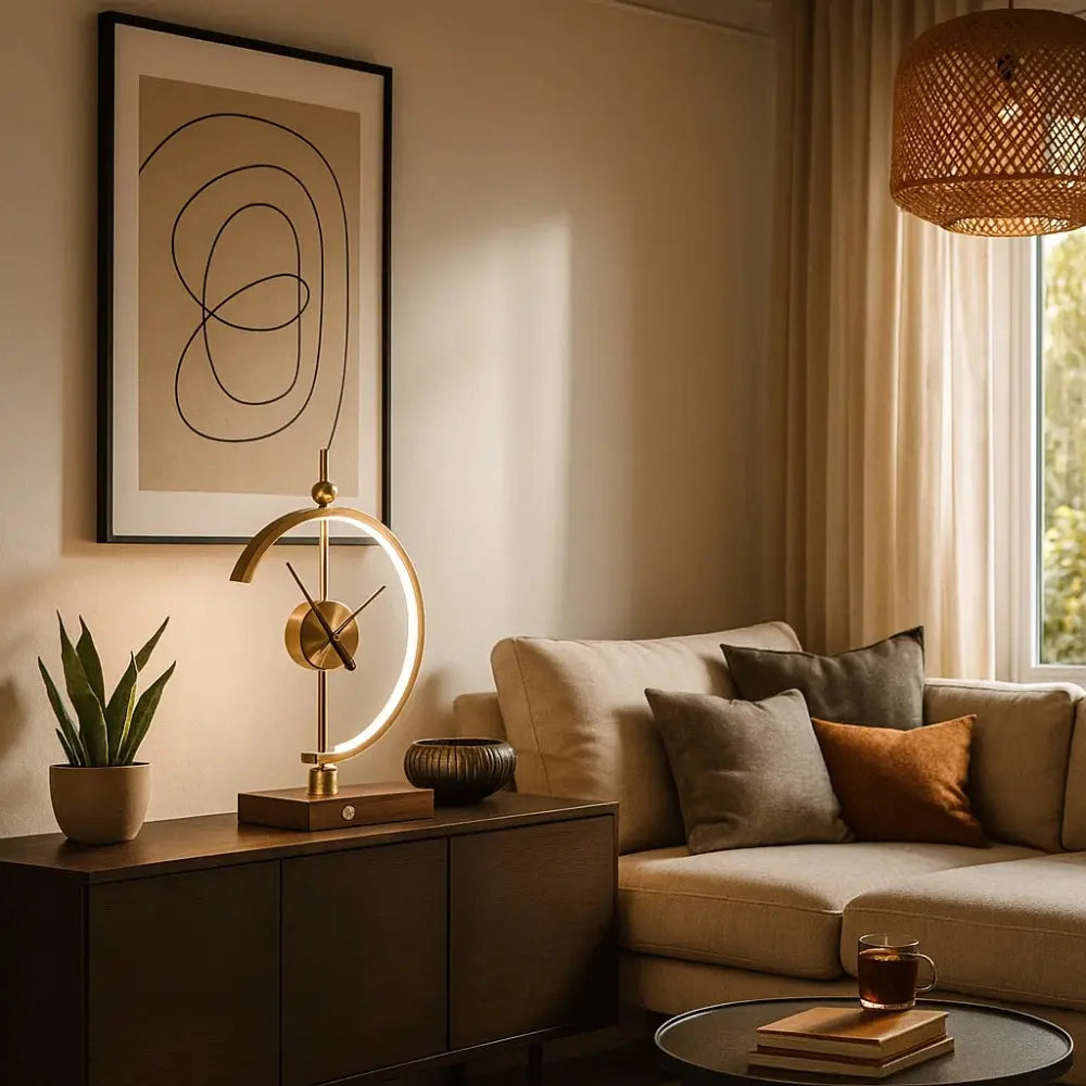 Lampe de Bureau <br> Lueur Temporelle | ChronoGlow | Delvanie