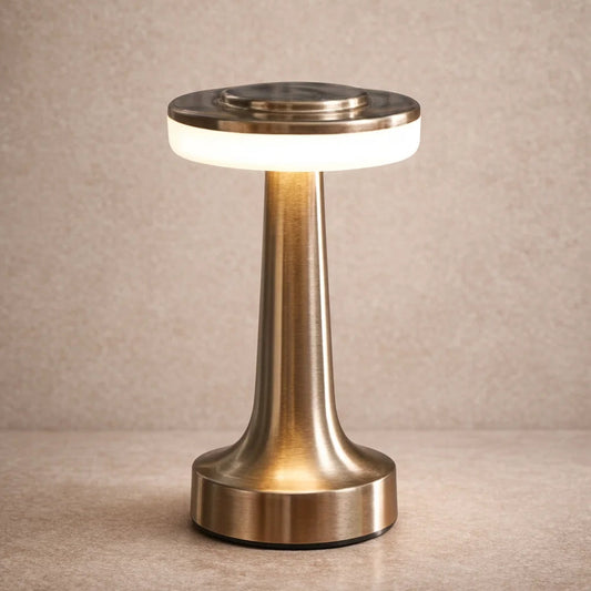 Lampe de Table LED - Halo Tactile Moderne | Lunarya -  |   Delvanie
