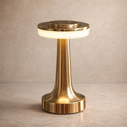 Lampe de Table LED - Halo Tactile Moderne | Lunarya -  |   Delvanie