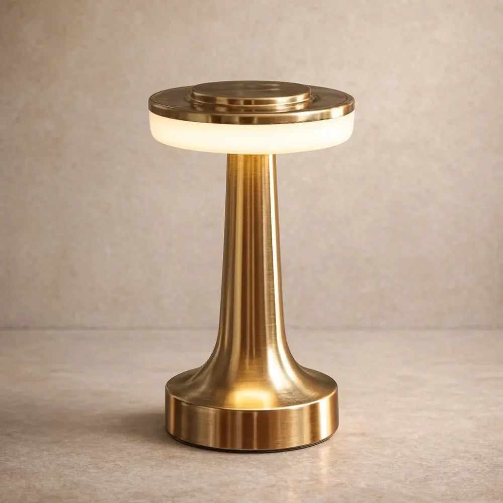 Lampe de Table LED - Halo Tactile Moderne | Lunarya -  |   Delvanie