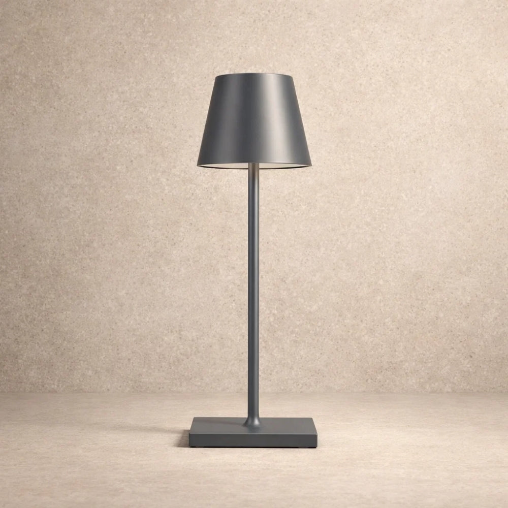 Lampe de Table LED Sans Fil - Élégance Japandi Discrète | Lysora -  |   Delvanie