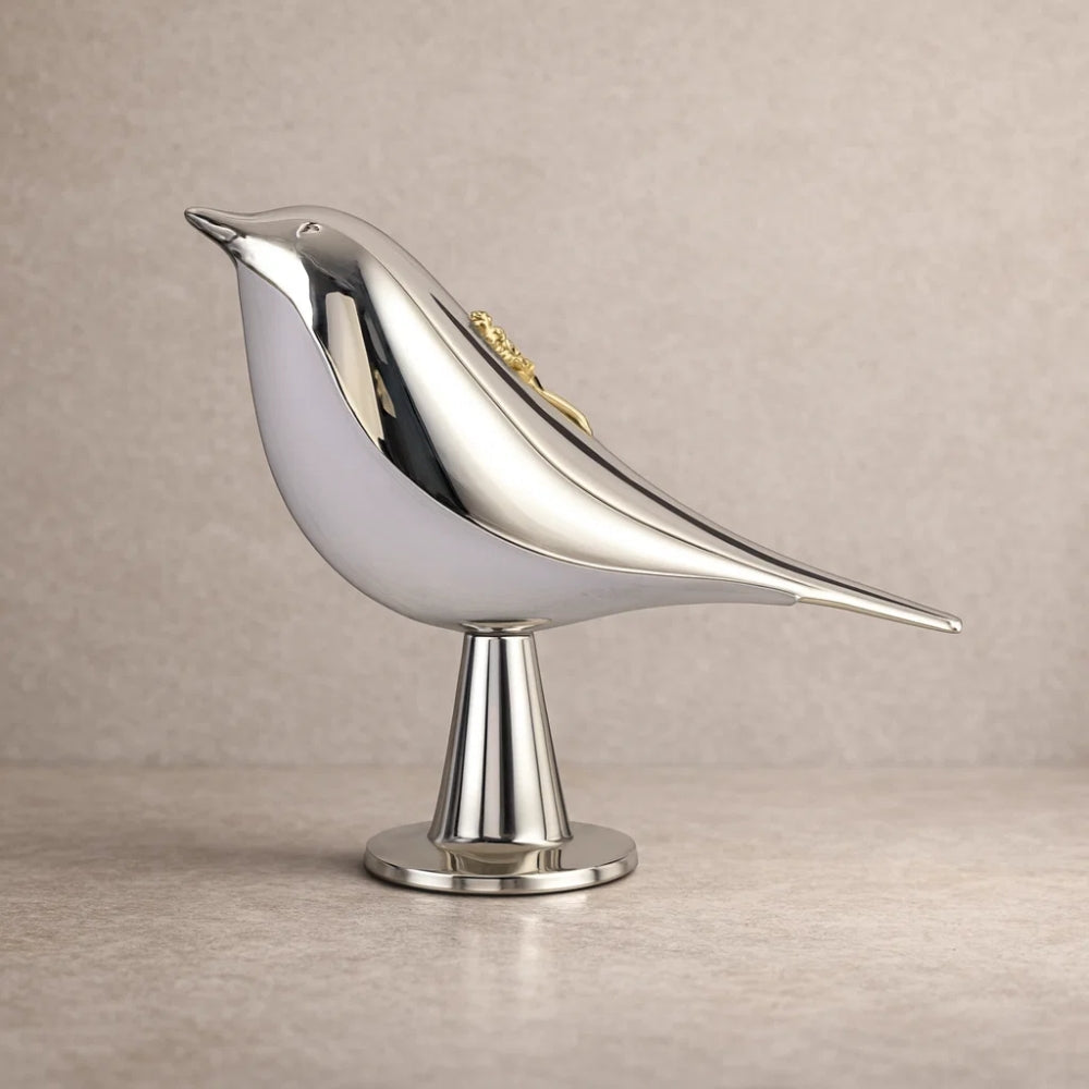 Lampe de Table Sans Fil Rechargeable - Oiseau Sculptural Nomade | Aurelya -  |   Delvanie